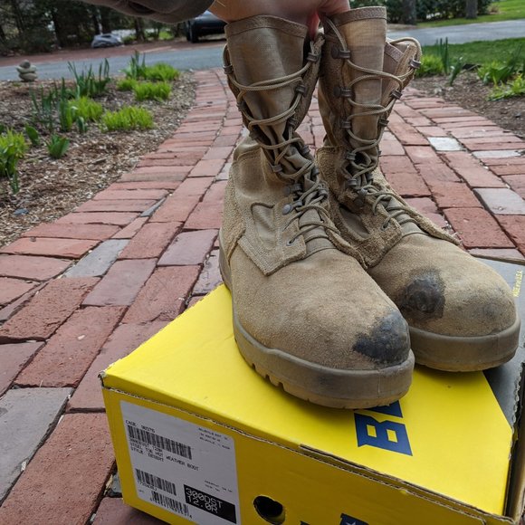 Belleville 300 DST Men's Steel Toe Hot Weather Boots Size 12.0R Desert - Picture 10 of 16